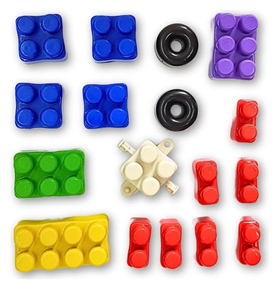 BLOCOS MONTAR LUCTOYS 16P�S